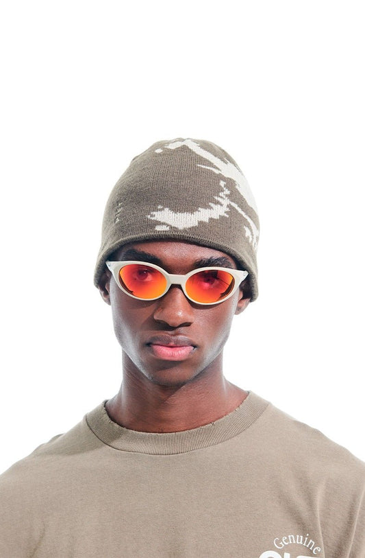 Óculos Piet x Oakley Eye Jacket Reduz PIET Matte Bone W/ Prizm Trail Torch - NewSkull