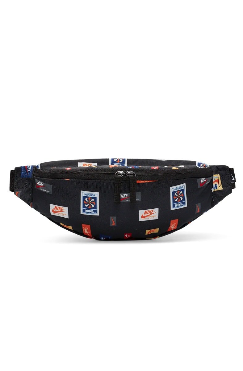 Pochete NIKE Heritage Printed Hip Pack Preta - NewSkull