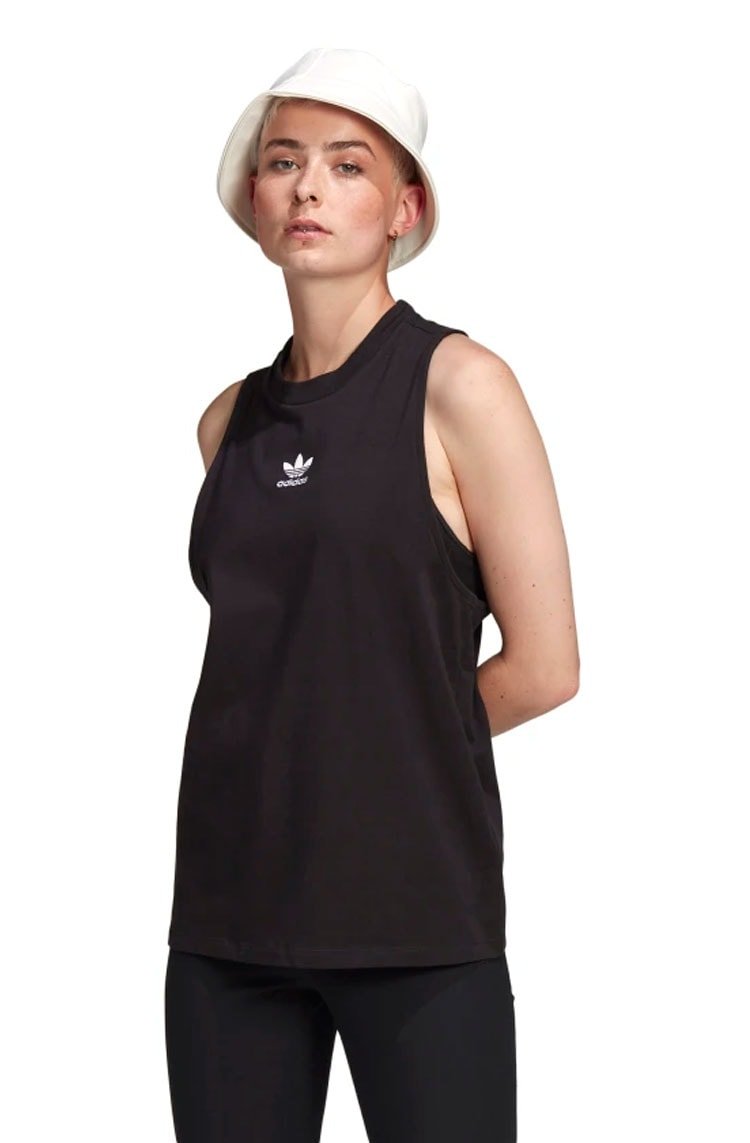 Regata Adidas Adicolor Classics Loose Feminina Preta - NewSkull