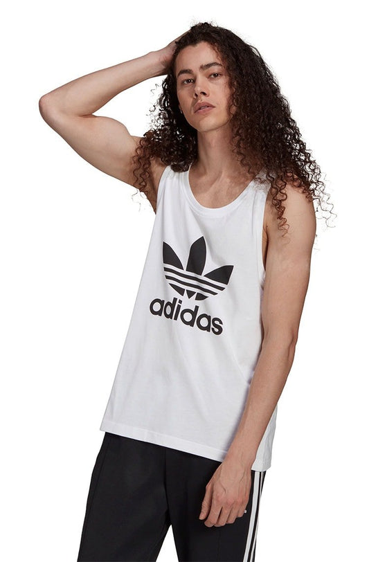 Regata Adidas Adicolor Classics Trefoil Branca/Preta - NewSkull