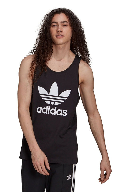 Regata Adidas Adicolor Classics Trefoil Preta/Branca - NewSkull