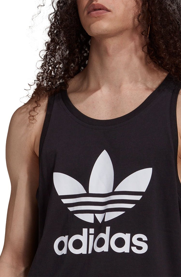 Regata Adidas Adicolor Classics Trefoil Preta/Branca - NewSkull