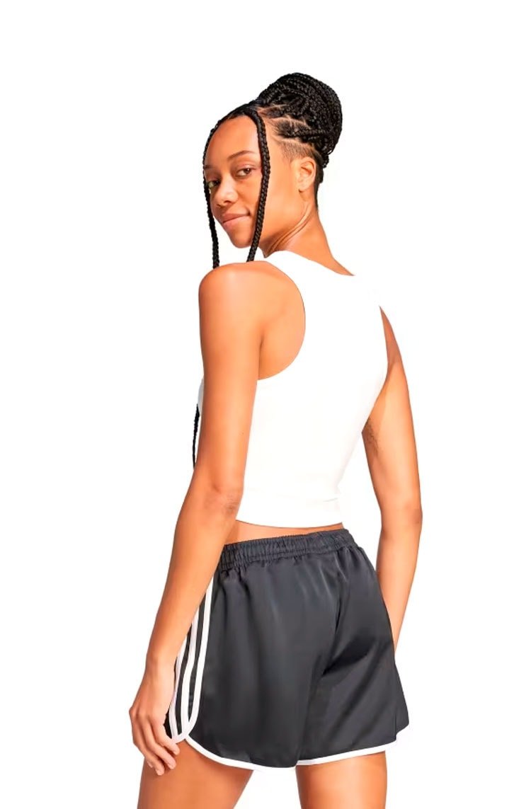 Regata Adidas Canelada Essentials Branco/Preto - NewSkull