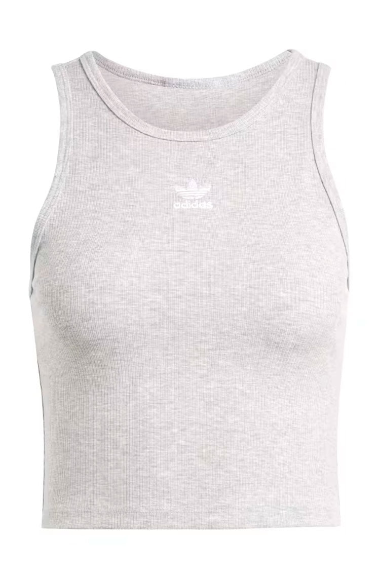 Regata Adidas Canelada Essentials Cinza/Branco - NewSkull
