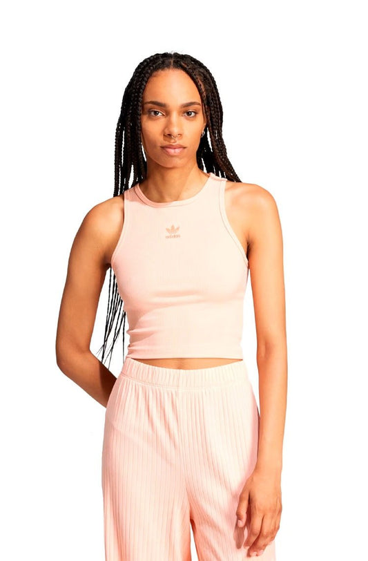 Regata Adidas Canelada Essentials Rosa Claro - NewSkull