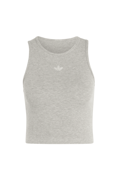 Regata Adidas Canelada Rib Essentials Cinza - NewSkull