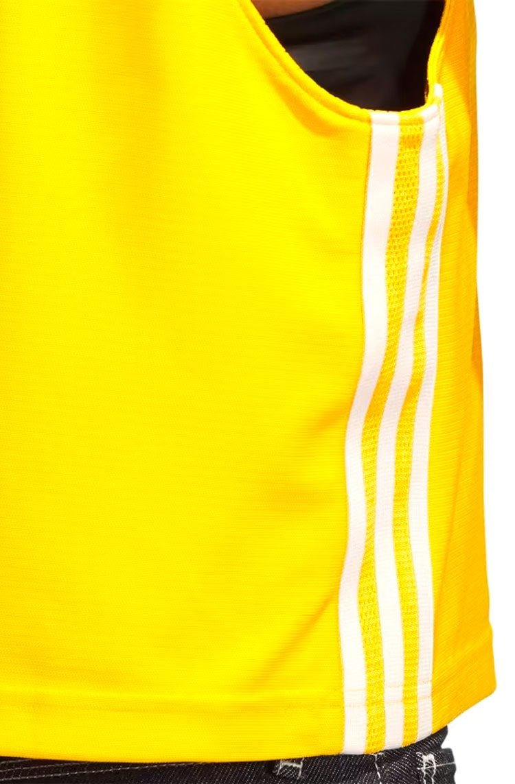 Regata Adidas Cropped OG Amarelo - NewSkull