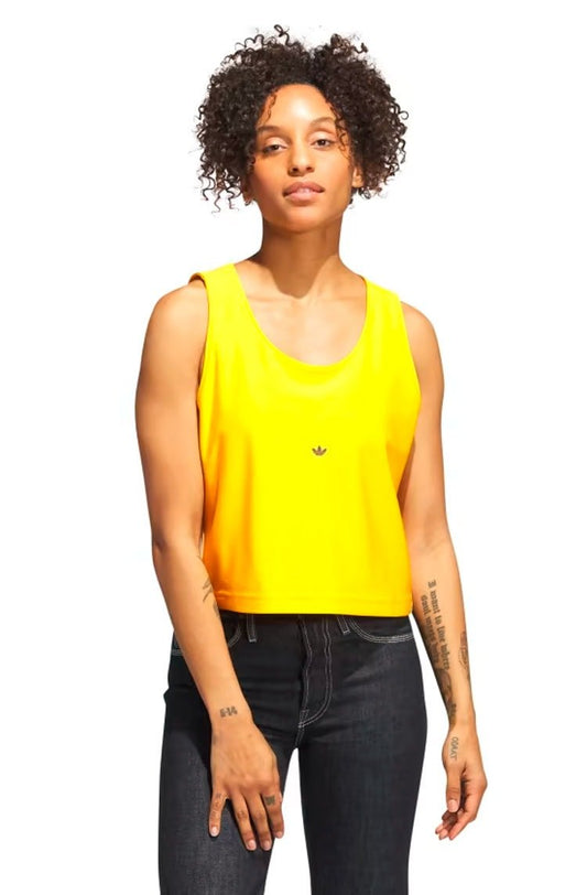 Regata Adidas Cropped OG Amarelo - NewSkull