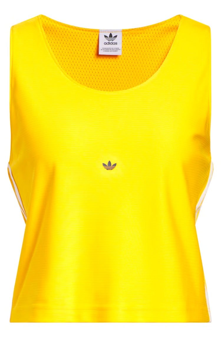 Regata Adidas Cropped OG Amarelo - NewSkull