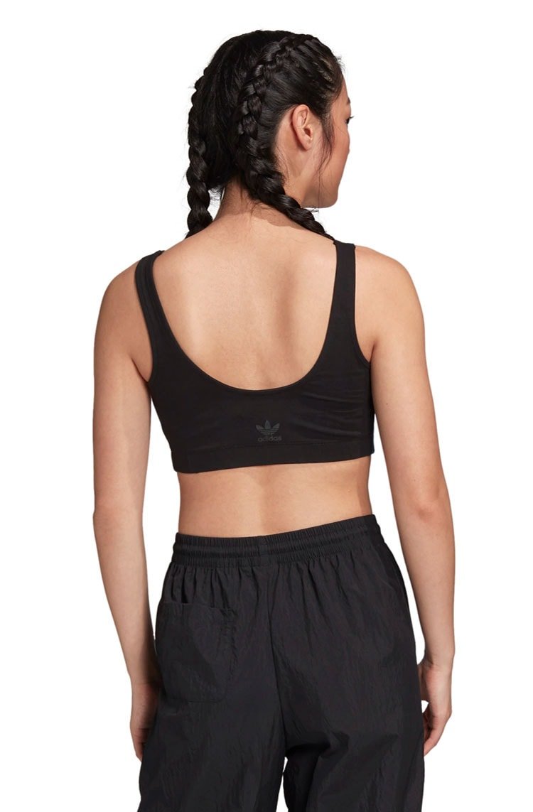 Regata ADIDAS Top Cropped Adicolor 3D Preto - NewSkull