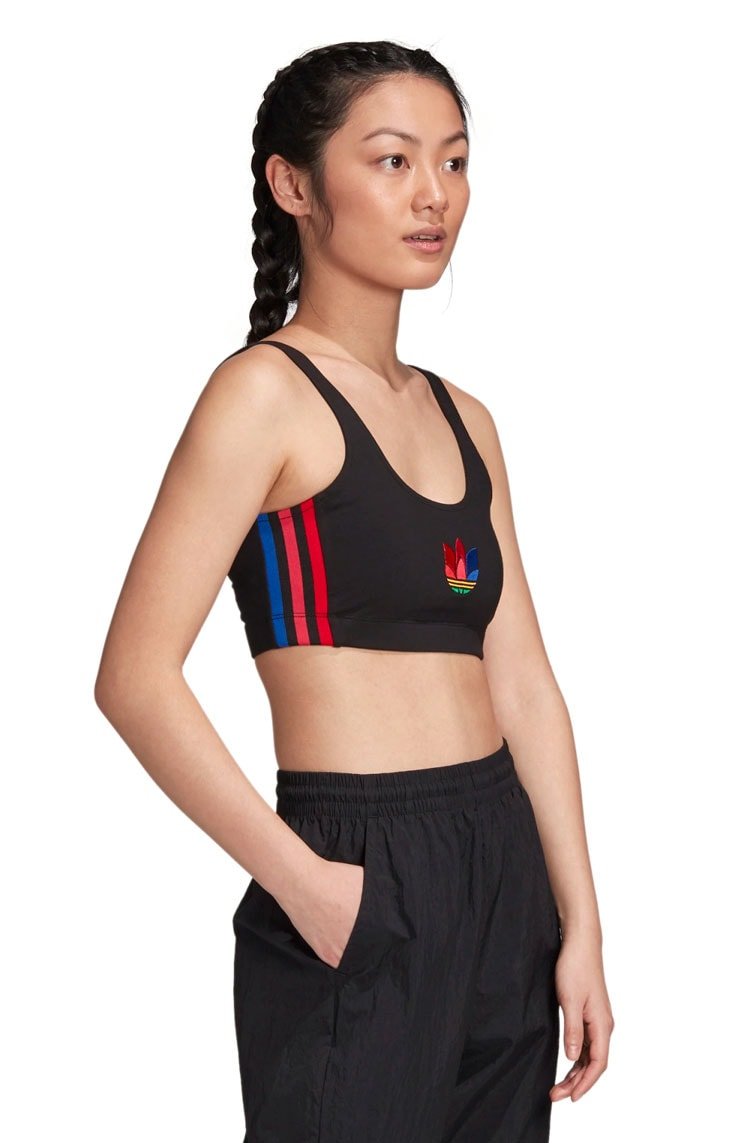 Regata ADIDAS Top Cropped Adicolor 3D Preto - NewSkull