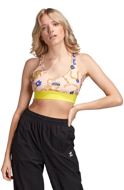 Regata Adidas Top Cropped Her Studio London Rosa - NewSkull
