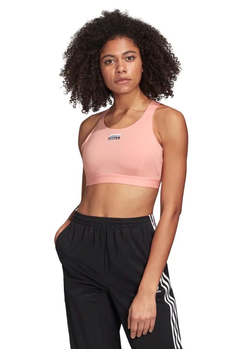 Regata ADIDAS Top Cropped R.Y.V.Feminino Rosa - NewSkull