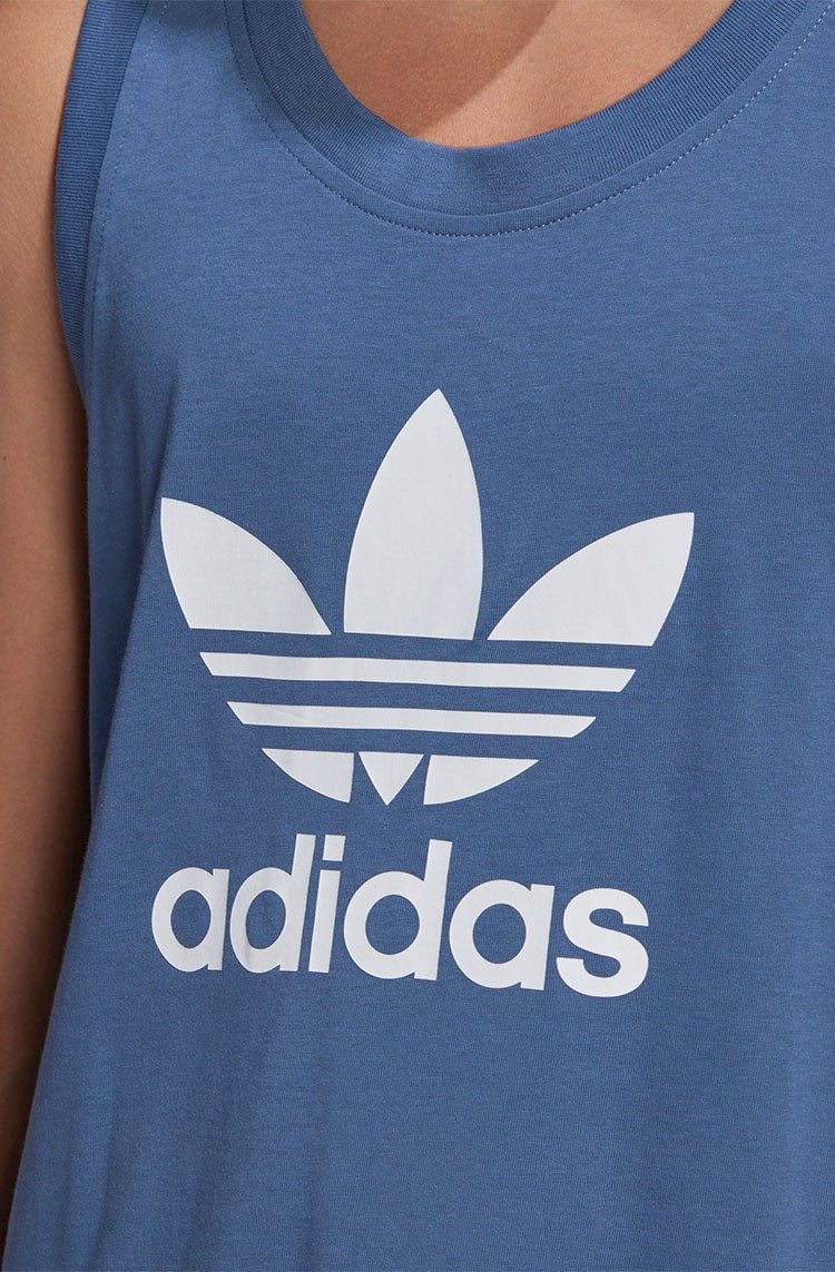 Regata Adidas Trefoil Azul/Branca - NewSkull