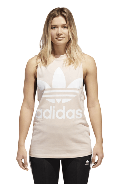Regata Adidas Trefoil Feminina Rosa - NewSkull