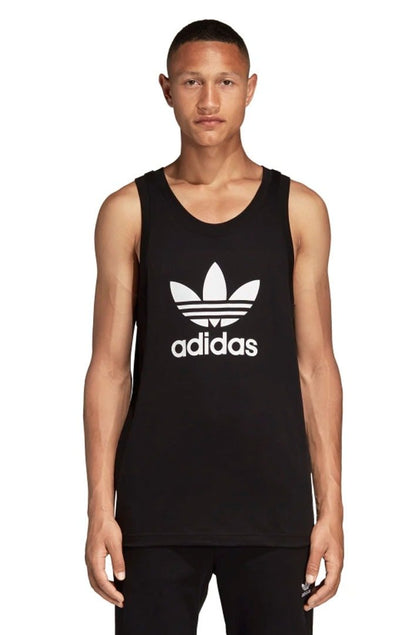 Regata ADIDAS Trefoil Preta/Branca - NewSkull