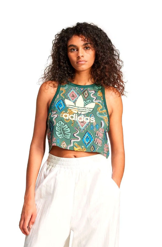 Regata Adidas x Farm Rio Verde/Bege - NewSkull
