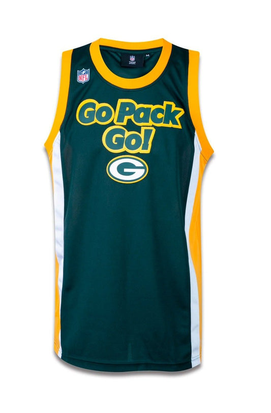 Regata New Era Green Bay Packers Have Fun Phrase Verde/Amarelo - NewSkull