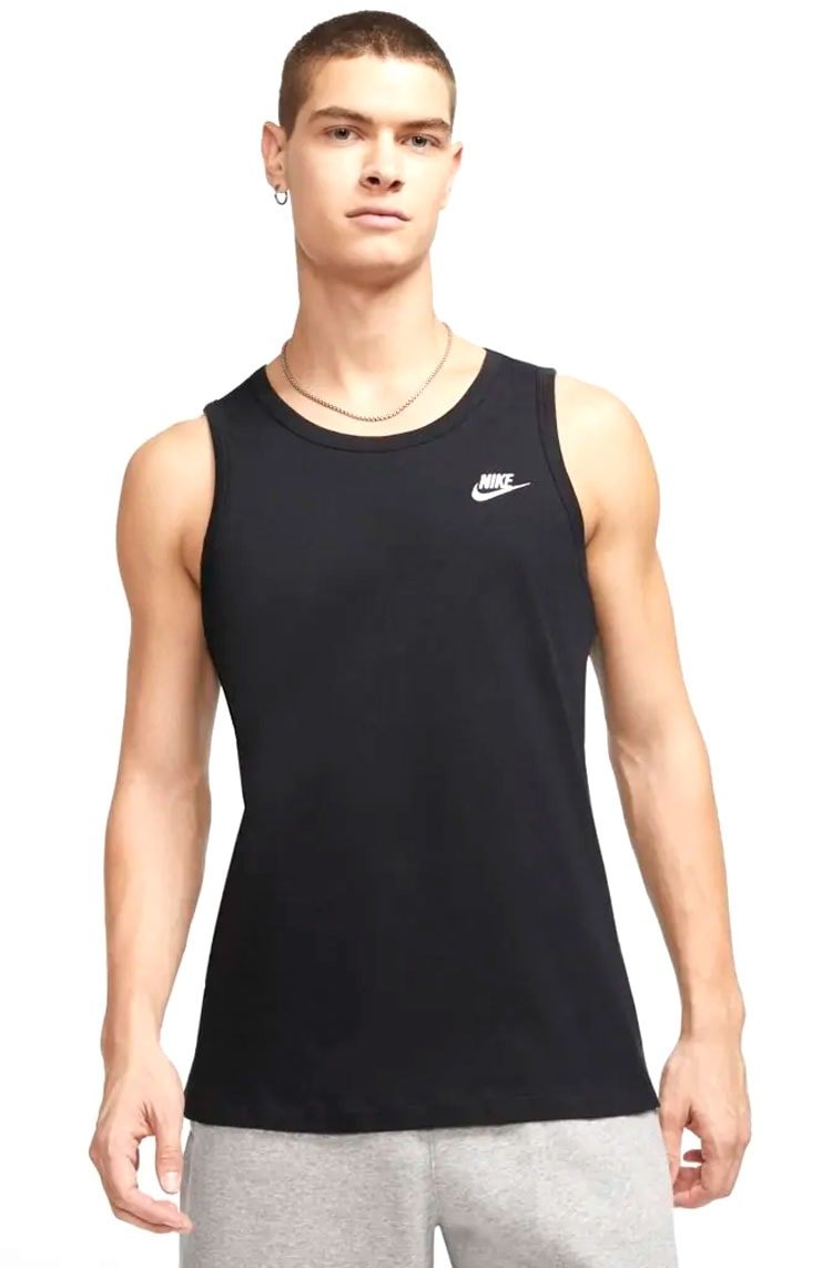 Regata Nike Sportswear Preto/Branco - NewSkull