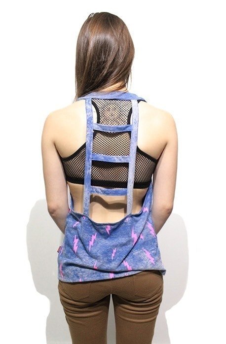 Regata Tiras Mary Jane Raios - NewSkull