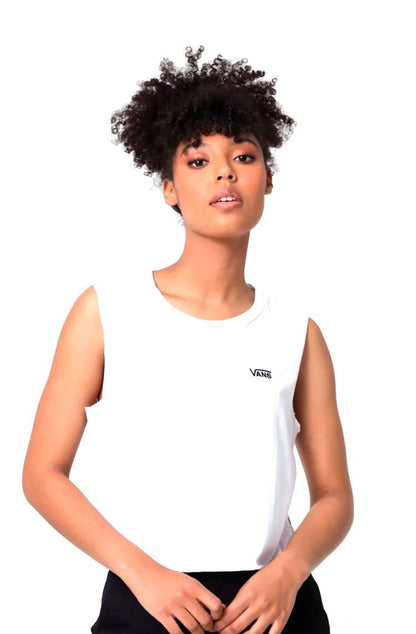 Regata Vans Feminina Junior V Tank Branco - NewSkull