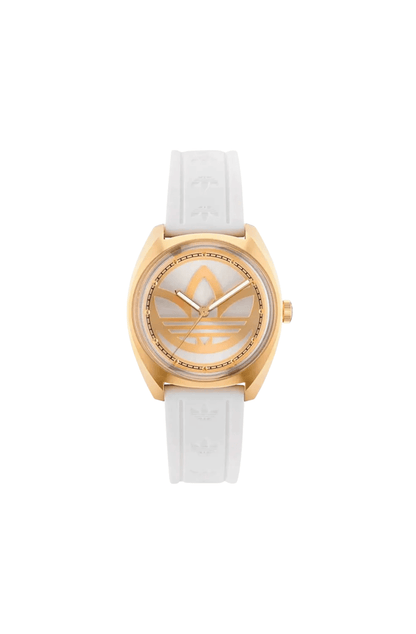 Relógio Adidas Edition One Branco/Dourado - NewSkull