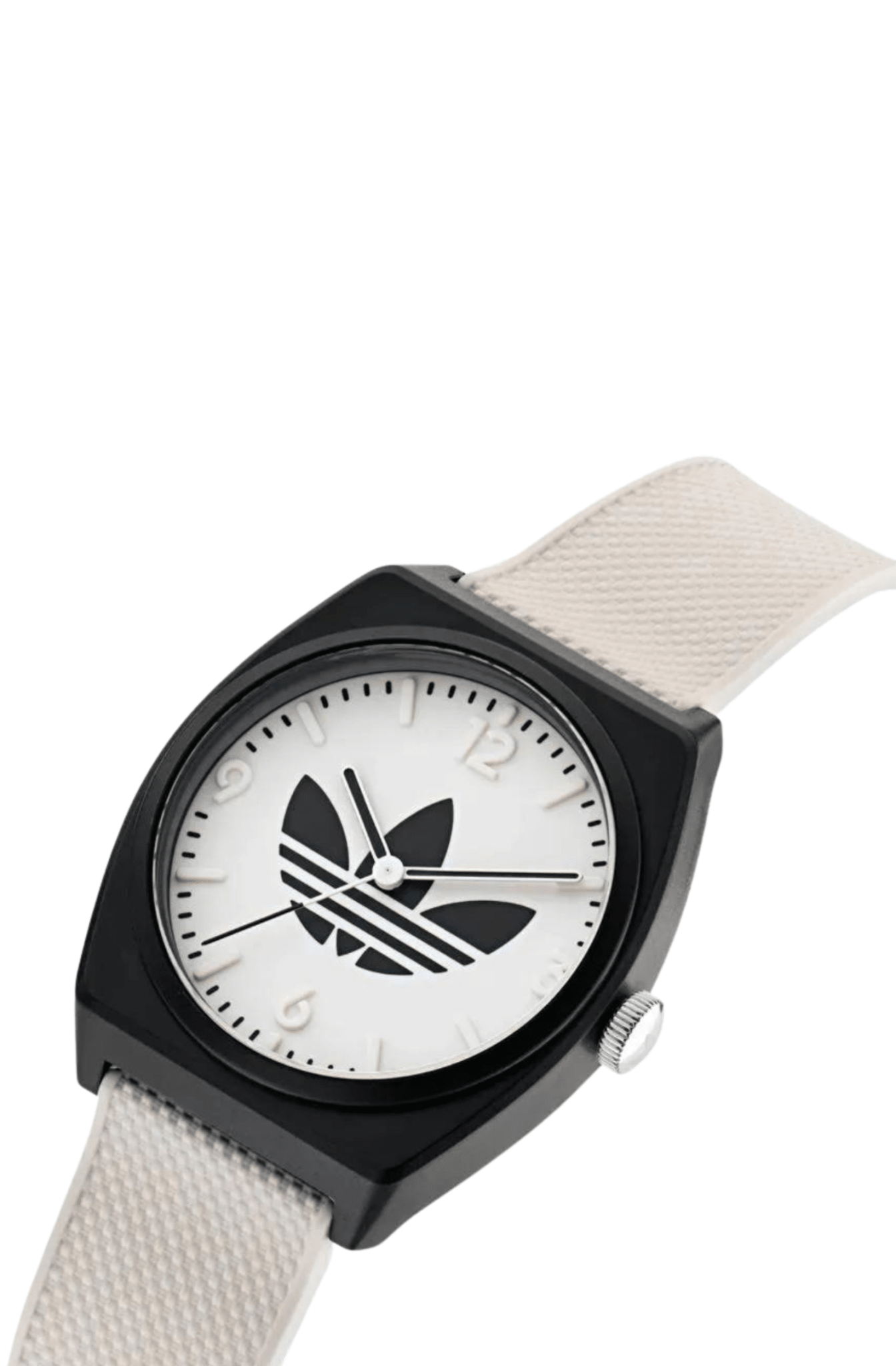 Relógio Adidas Project Two Branco/Preto - NewSkull