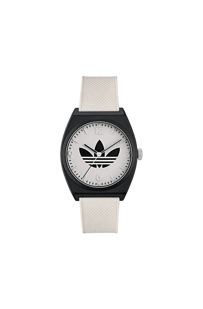 Relógio Adidas Project Two Branco/Preto - NewSkull