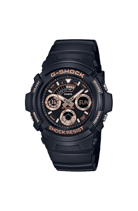 Relógio Casio G - Shock aw - 591gbx - 1a4dr Preto - NewSkull