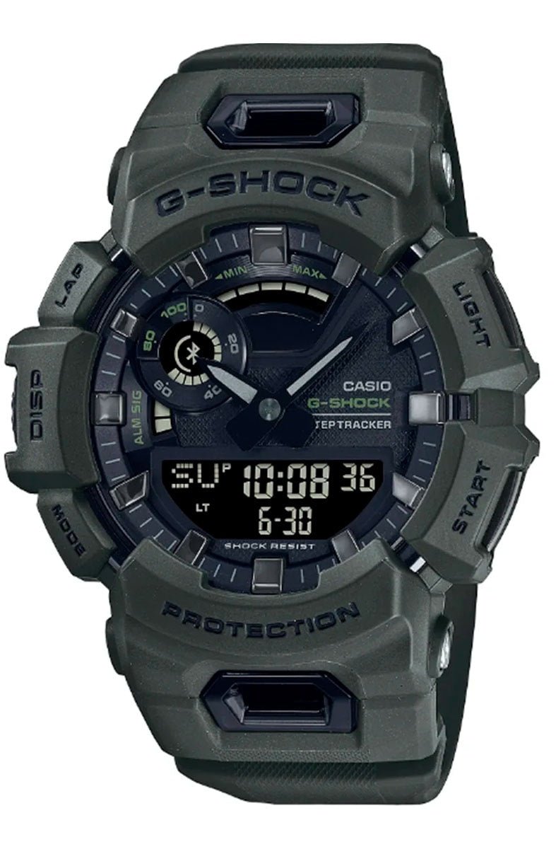 Relógio Casio G - Shock Digital Analogico GBA - 900UU - 3ADR Verde/Preto - NewSkull