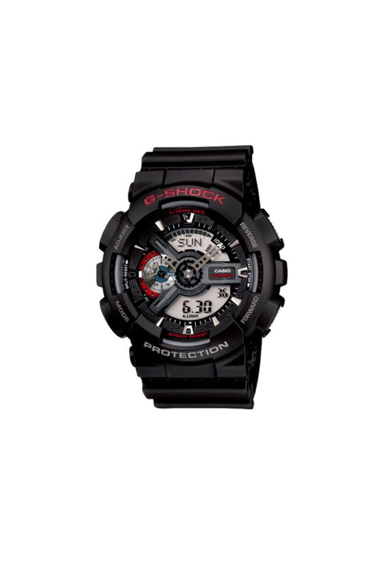 Relógio Casio G - Shock Digital - Analógico Série GA - 110 Preto/Vermelho - NewSkull