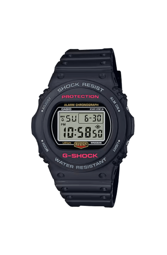 Relógio Casio G-Shock Digital Preto/Vermelho - NewSkull