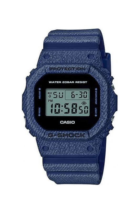 Relógio Casio G - Shock DW - 5600DE - 2DR Azul - NewSkull