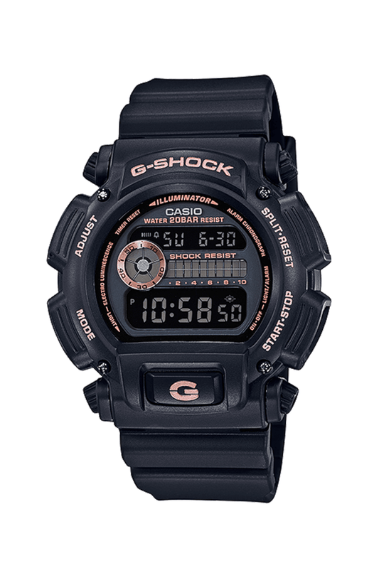 Relógio Casio G - Shock DW - 9052GBX - 1A4DR Preto - NewSkull