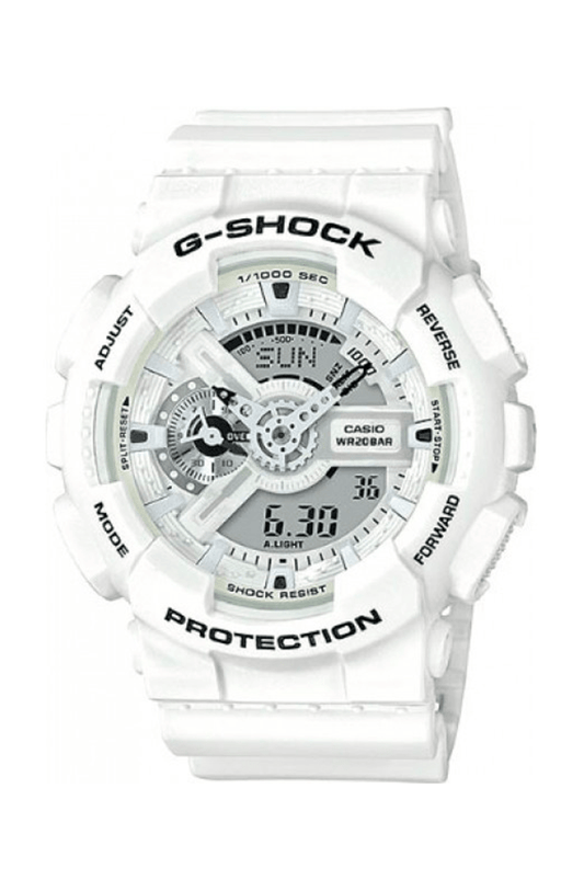 Relógio Casio G - Shock GA - 110MW - 7ADR Branco - NewSkull