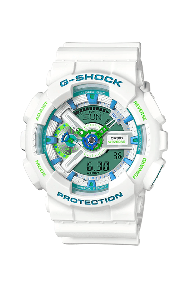 Relógio Casio G - Shock GA - 110WG - 7A Branco - NewSkull