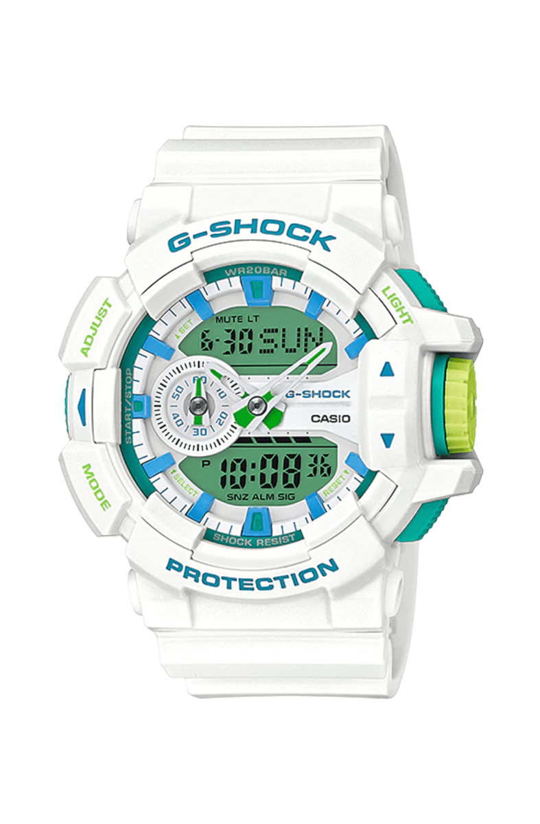Relógio Casio G - Shock GA - 400wg - 7adr Branco - NewSkull