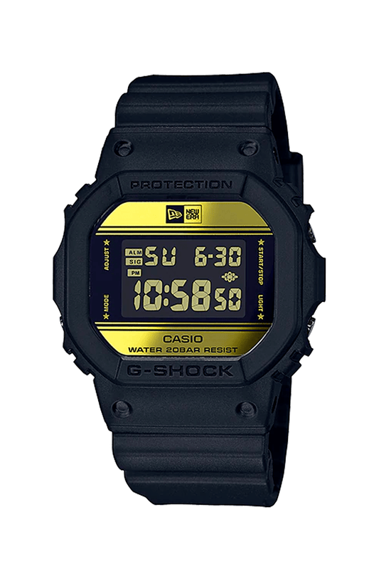 Relógio Casio G - Shock x New Era Preto DW - 5600NE - 1DR - NewSkull