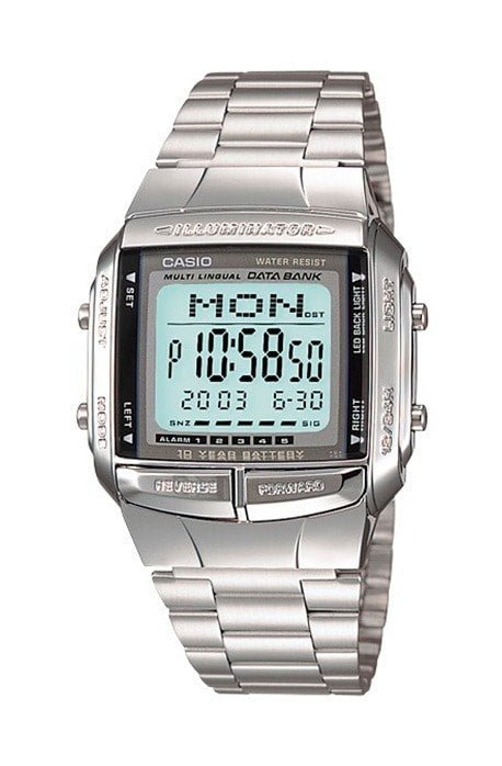 Relógio Casio Vintage DB - 360 - 1ADF Prata - NewSkull