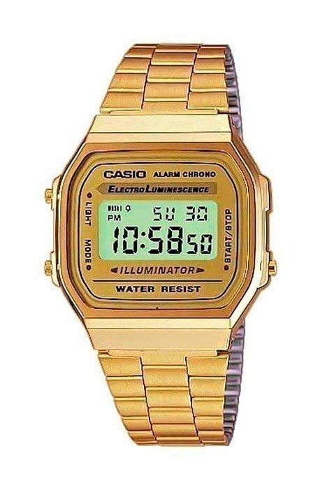 Relógio Casio Vintage Dourado A168WG - 9WDF - NewSkull
