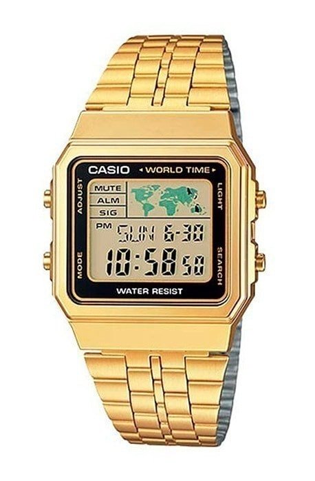 Relógio Casio Vintage Dourado A500WGA - 1DF - NewSkull