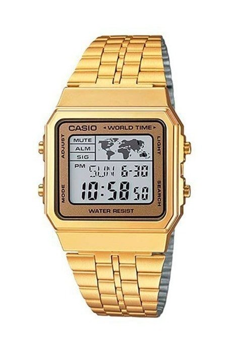 Relógio Casio Vintage Dourado A500WGA - 9DF - NewSkull