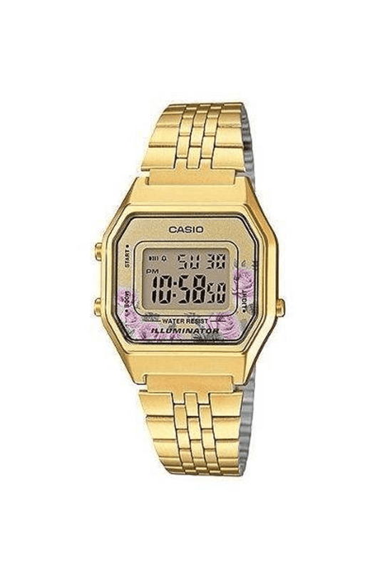 Relógio Casio Vintage Dourado LA680WGA - 4CDF - NewSkull