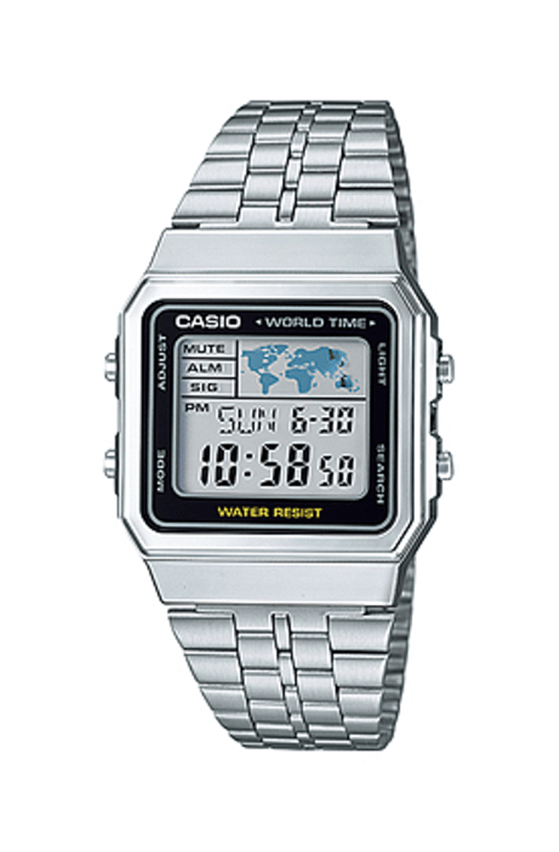 Relógio Casio Vintage Prata A500WA - 1DF - NewSkull