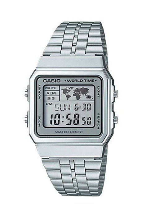 Relógio Casio Vintage Prata A500WA - 7DF - NewSkull