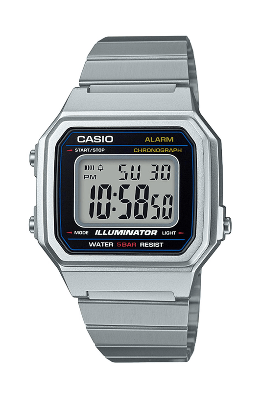 Relógio Casio Vintage Prata B650WD - 1ADF - NewSkull