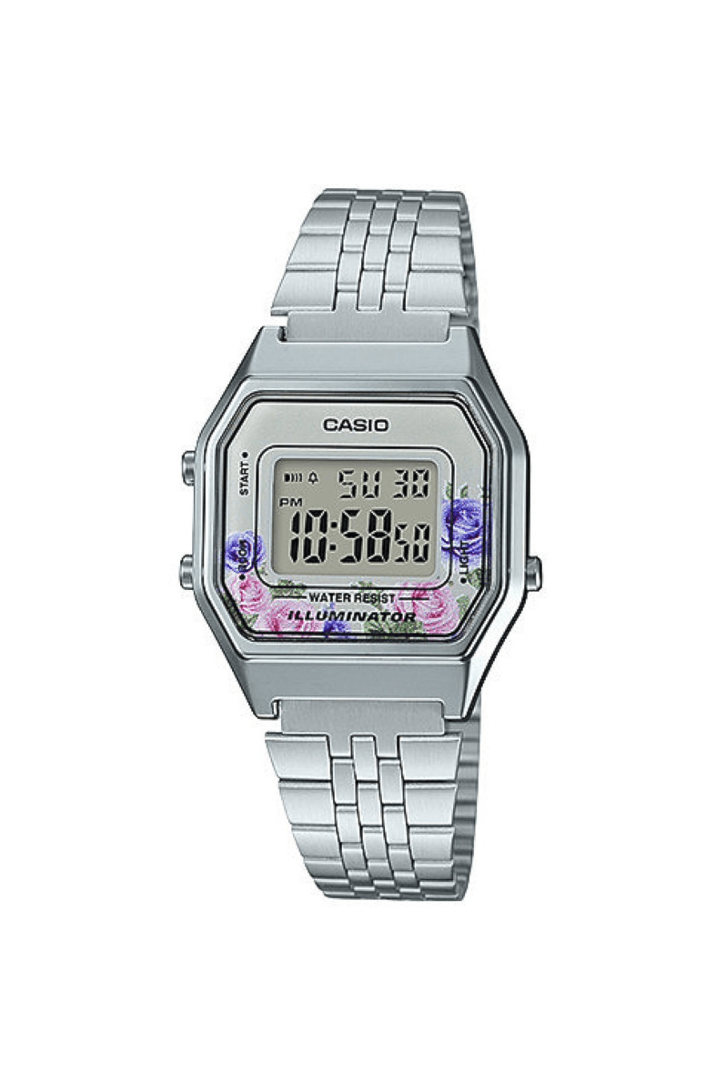 Relógio Casio Vintage Prata La680wa - 4cdf - NewSkull