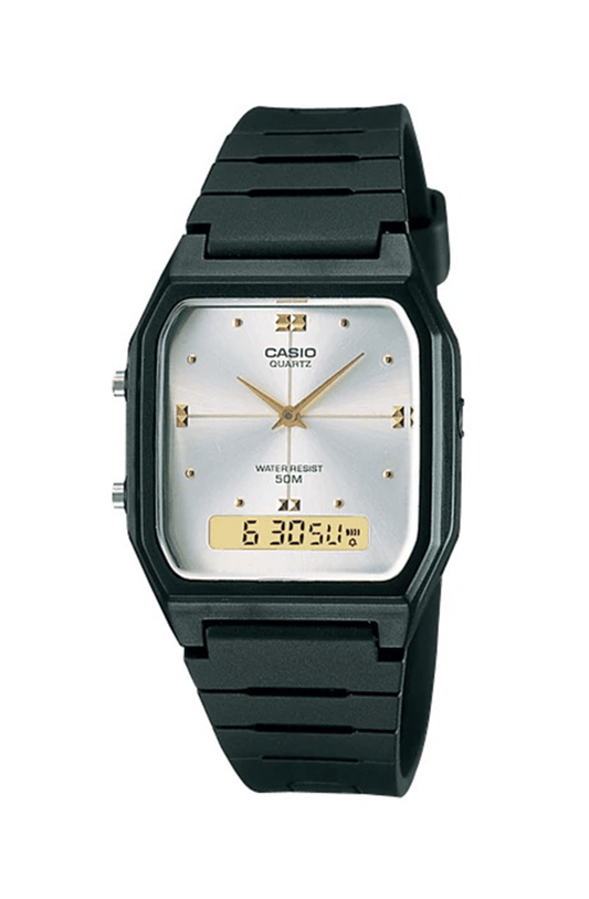 Relógio Casio Vintage Preto AW - 48HE - 7AVDF - NewSkull