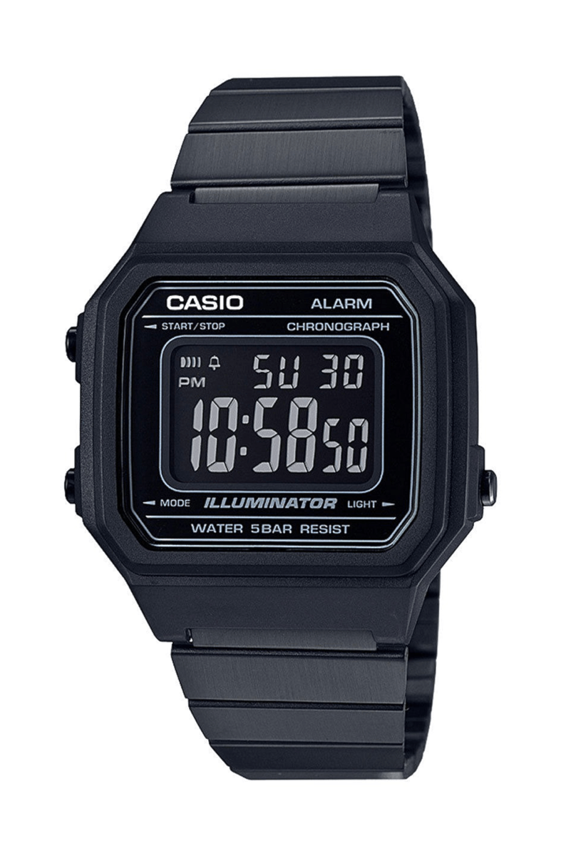Relógio Casio Vintage Preto B650WB - 1BDF - NewSkull