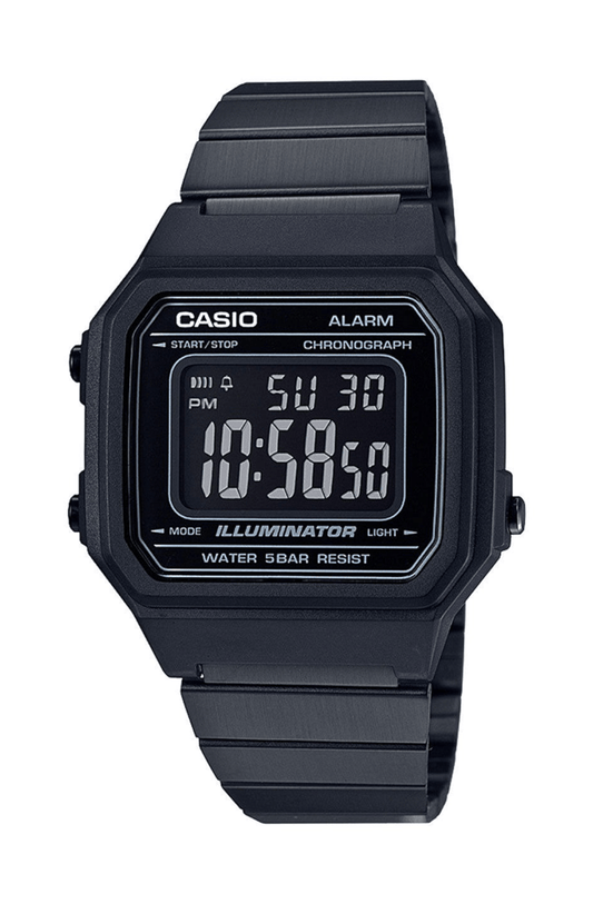 Relógio Casio Vintage Preto B650WB - 1BDF - NewSkull
